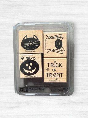 Halloween Rubber Stamps Lot‎ Of 3